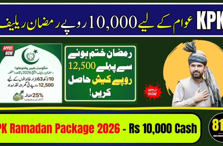 KP Ramadan Package 2026 – Rs 10,000 Cash Relief & Eligibility Guide
