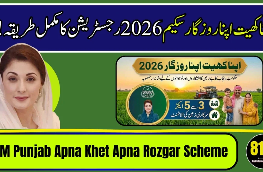 CM Punjab Apna Khet Apna Rozgar Scheme 2026 - Registration, Eligibilty And Features Guide